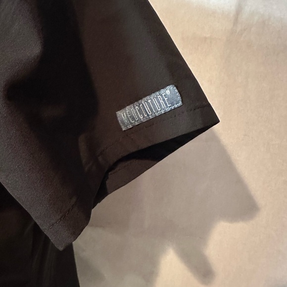 Med Couture Gray and Black Scrub Tops - Picture 12 of 15